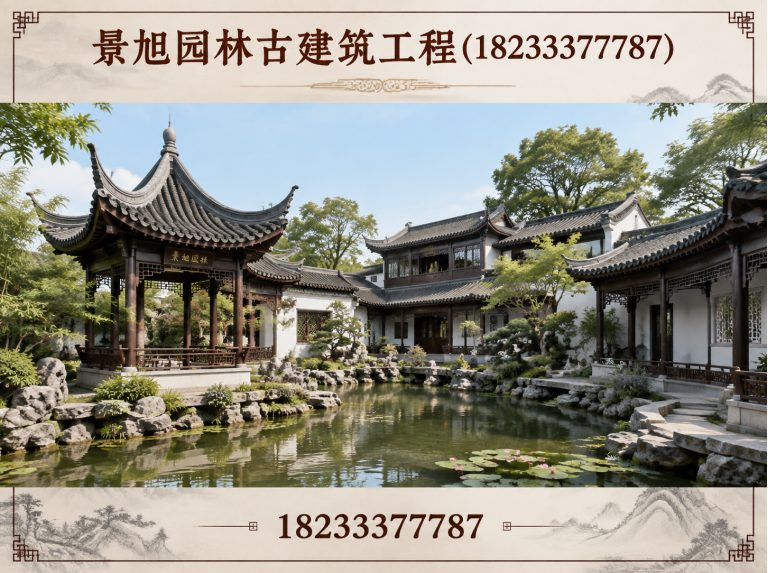 雄县仿古牌楼展示图